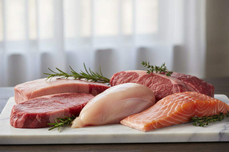 Premium human-grade meat